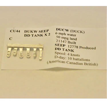 CU044 DUKW - Seep - DD Tank x2